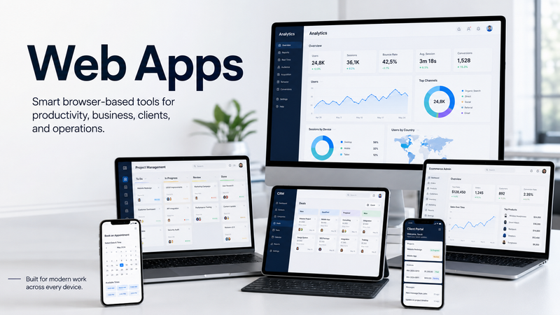 Web Apps — smart browser-based tools for work