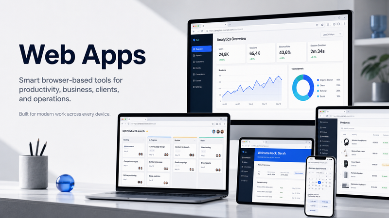 Web Apps — smart browser-based study and research tools