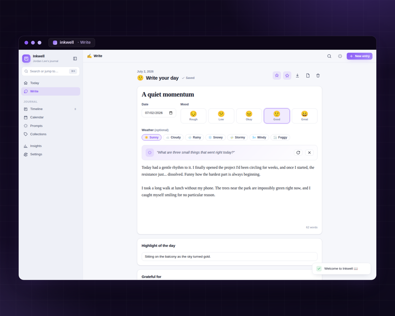 Write editor