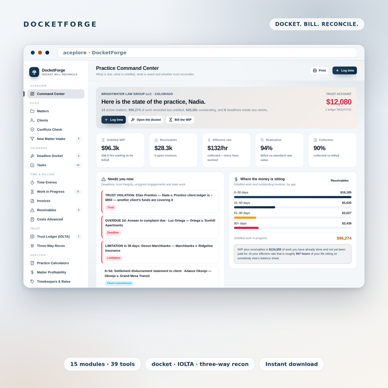 DocketForge — cover