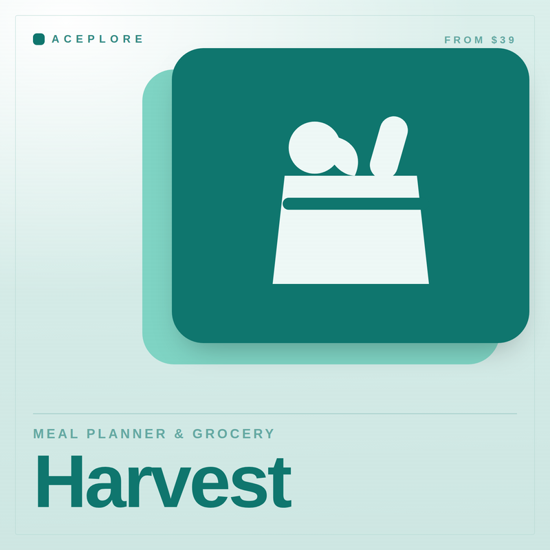 Harvest — Meal Planner & Grocery