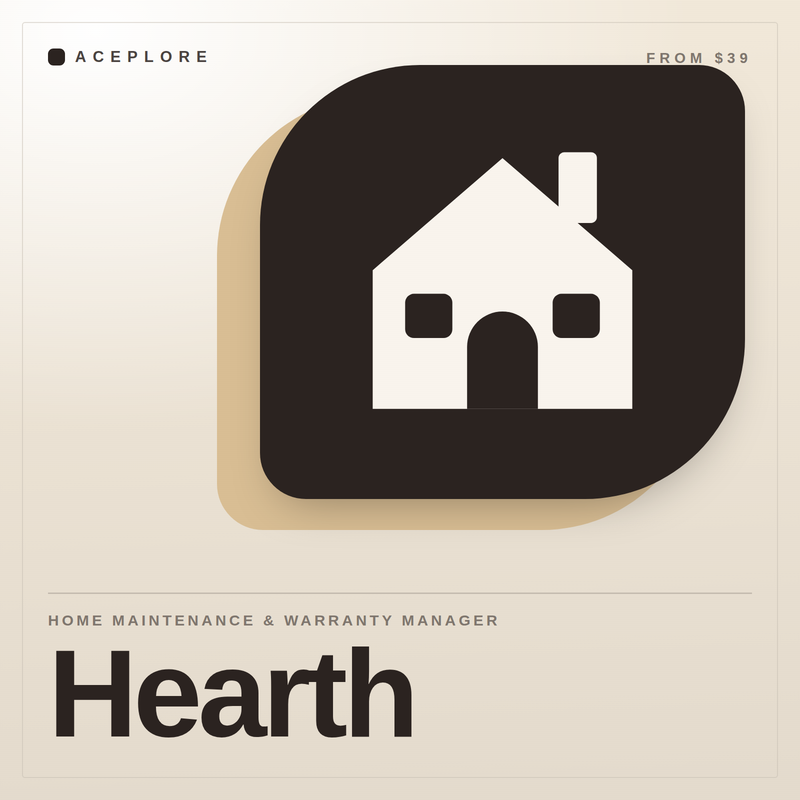 Hearth — Home Maintenance & Warranty Manager
