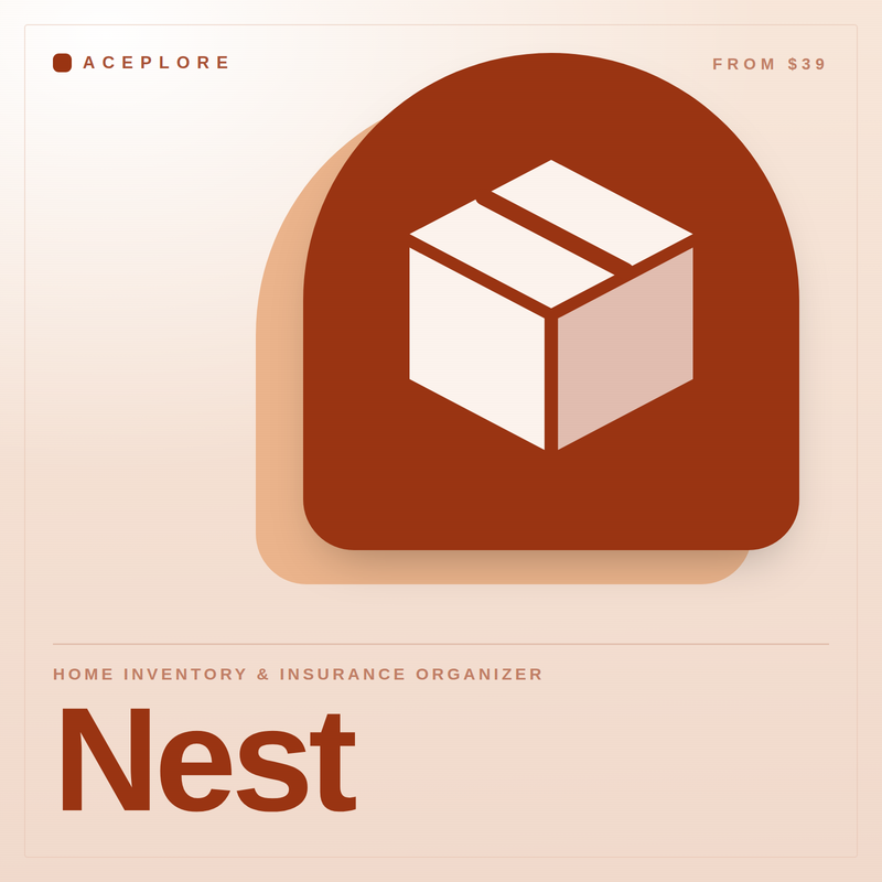 Nest — Home Inventory & Insurance Organizer