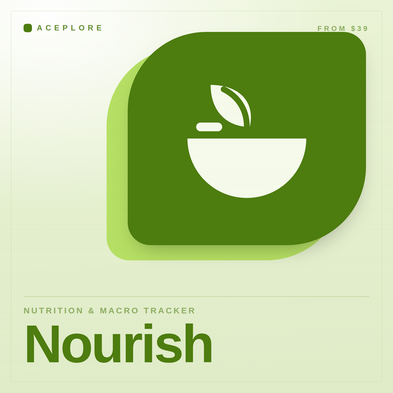 Nourish — Nutrition & Macro Tracker