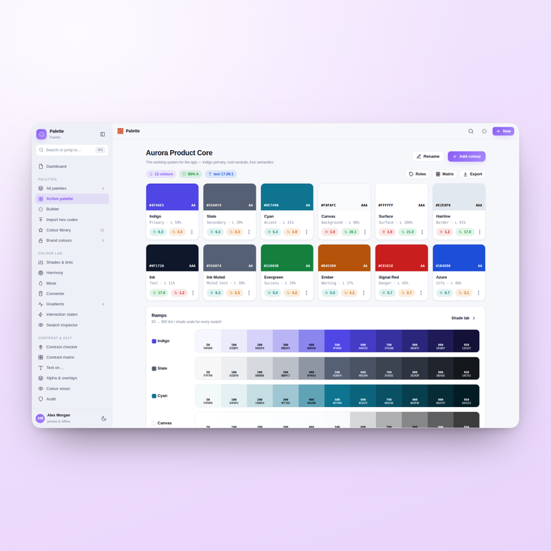 Palette — Palette Detail