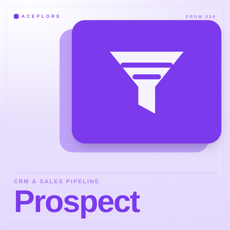 Prospect — CRM & Sales Pipeline