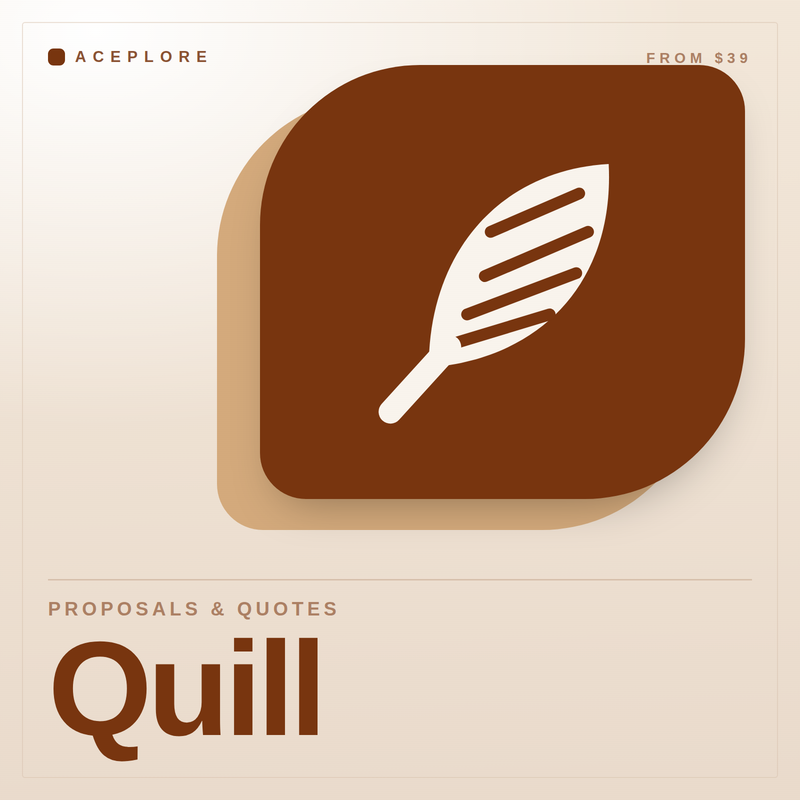 Quill — Proposals & Quotes