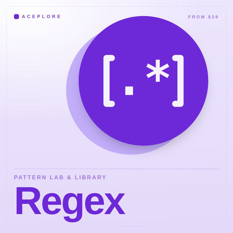 Regex — Pattern Lab & Library