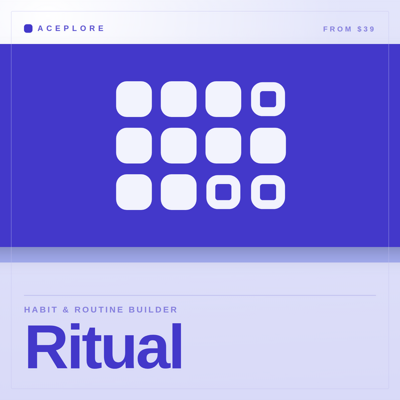 Ritual — Habit & Routine Builder