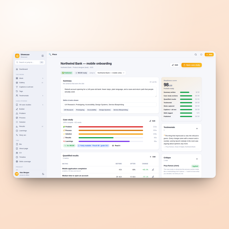 Showcase — Project Detail