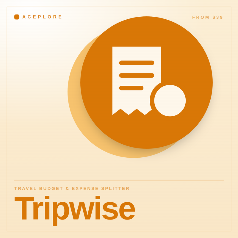 Tripwise — Travel Budget & Expense Splitter