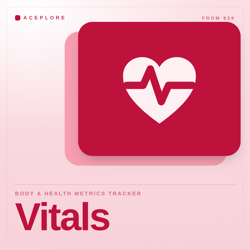 Vitals — Body & Health Metrics Tracker