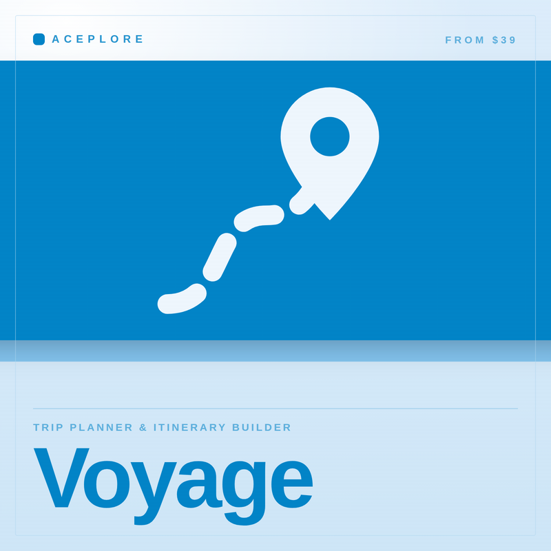 Voyage — Trip Planner & Itinerary Builder