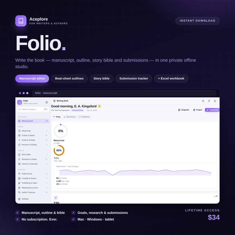 Folio — Author Studio — cover
