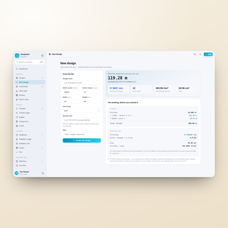 Hoopwork — new design