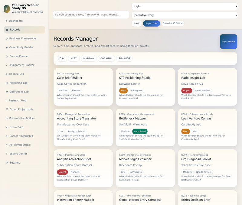 Records manager