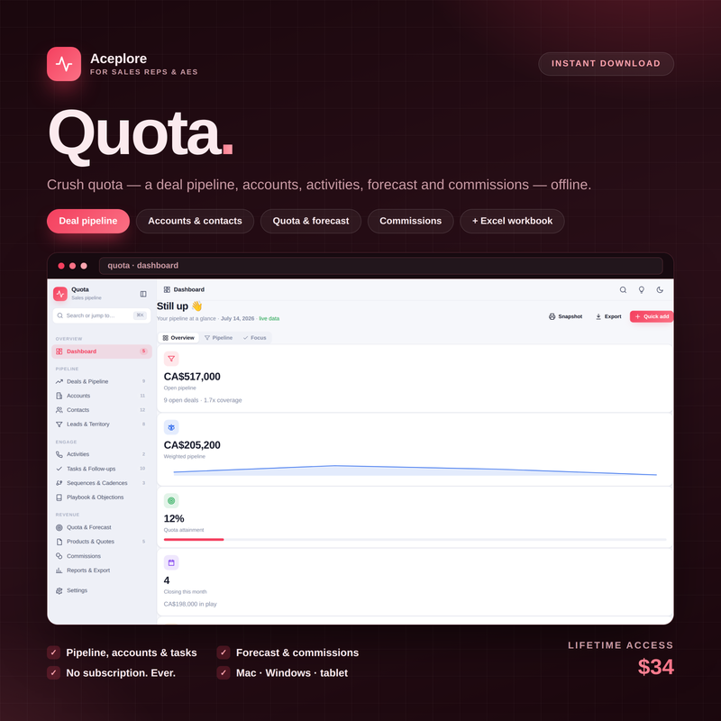 Quota — Cover